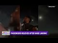 Passengers Relieved after Hard Landing at Puerto Rico Airport