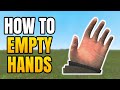 How To Have Nothing In Your Hands In GMod | Garry's Mod Empty Hands SWEP Tutorial