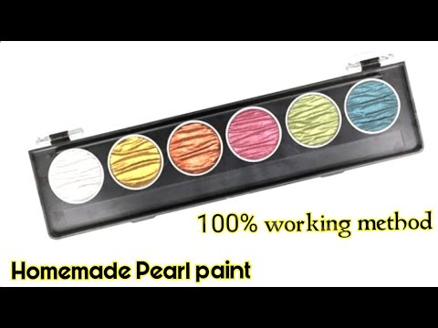 Craft Hack- Making All Your Acrylic Paints Metallic 