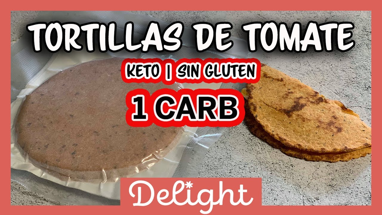 Tortillas Keto 1 CARBOHIDRATO (Tomate y Albahaca) YouTube Tortillas Keto 1 CARBOHIDRATO (Tomate y Albahaca) YouTube
