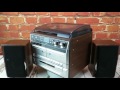 Soundmaster mcd5500 hifi system with fm  dab radio twin cassette cd  record player turntable