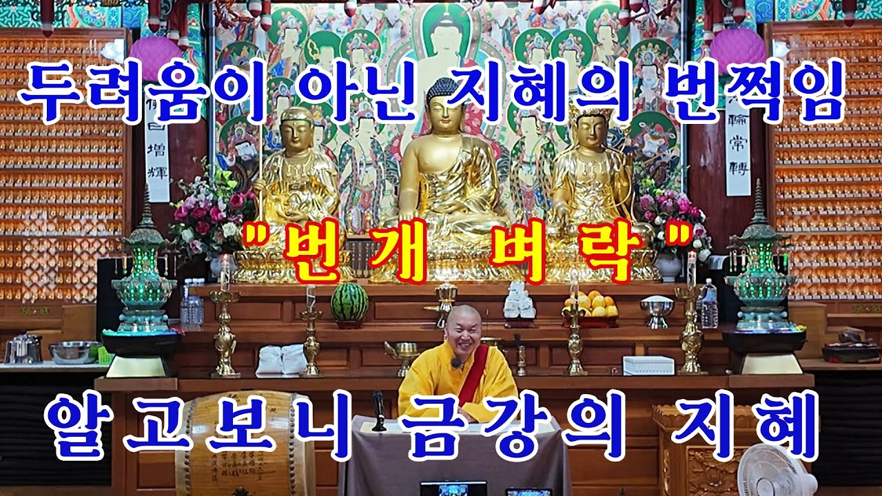 번개가 칠 때마다 하나씩 사라지는 번뇌, 자연은 부처님의 또다른 설법(2025/07/18, 관음재일 설법)