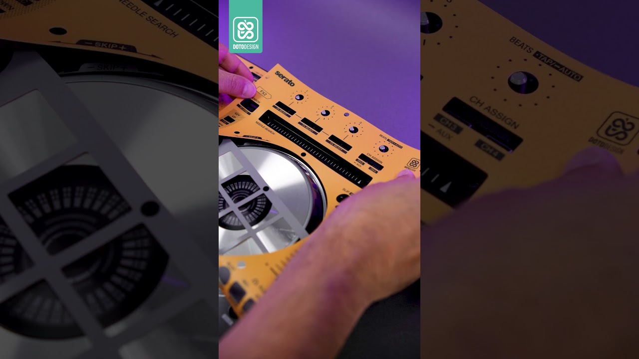 Pioneer DDJ-SX3 - Customize and protect your dj controller - Skin by Doto Design