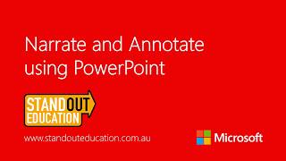 Narrate and Annotate using Powerpoint Net Worth