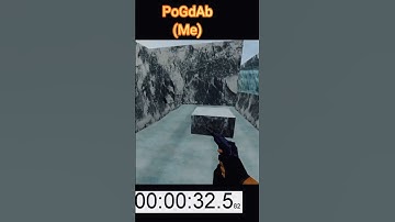 CS 1.6 : INSANE Jump Timing In 1v1 Battle #shorts #shortvideo #cs16 #cs16deathrun #counterstrike