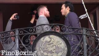 FBF TO THE INITIAL FACE OFF - CANELO ALVAREZ vs JULIO CESAR CHAVEZ JR