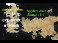 Game of thrones map explained in hindi