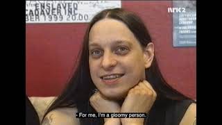 BLACK METAL debate Norwegian tv SUBTITLED - with Satyricon Mayhem Dimmu Borgir Darkthrone 2001