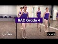 Rad grade 4 ballet class at en pointe dance school york