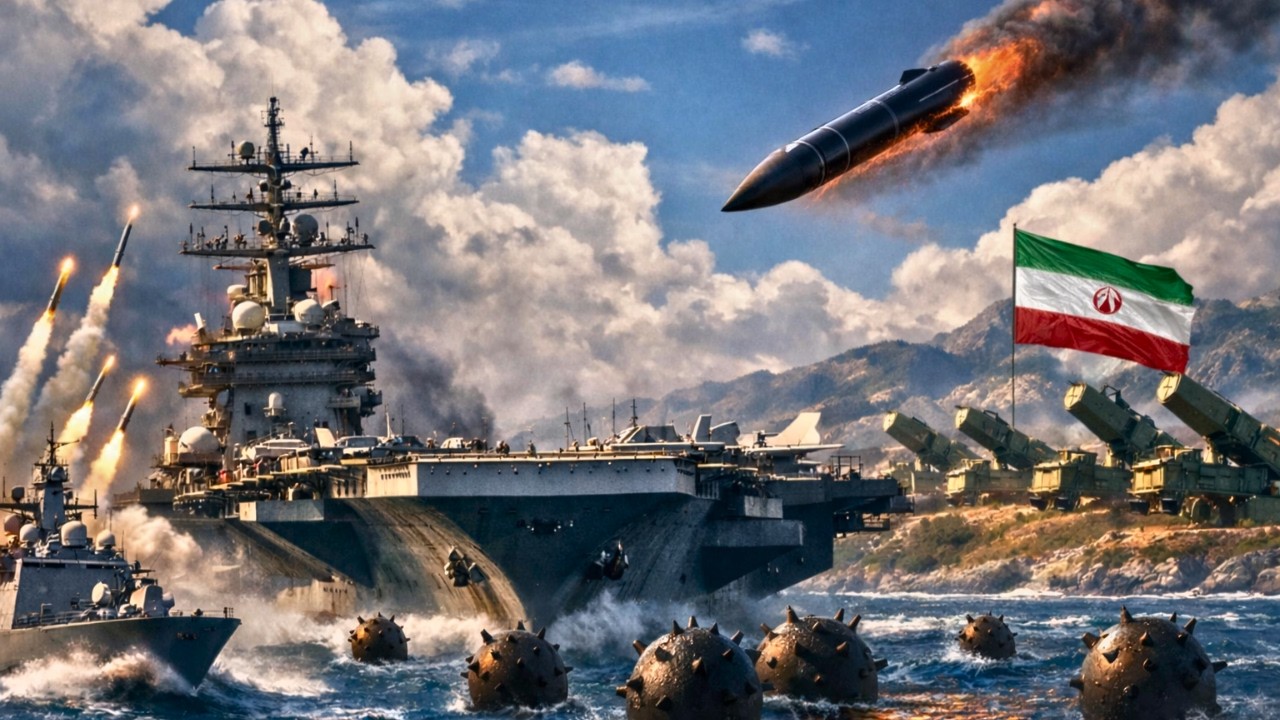 ¿Un solo misil HIPERSÓNICO Fattah-2 de IRAN bastaría para destruir un PORTAAVIONES de EE.UU?