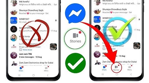 Fix Messenger Story/Stories Option Not Showing Problem | Story Option Not Available On Messenger