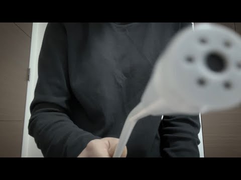[ASMR]物の動きを目で追うと眠くなるビジュアルトリガー&ポーチのタッピング音[Visual trigger/Hand Movements]