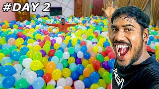 House Full of 10,000 Balloons, வீடு முழுக்க பலூன்கள் நிரப்பியாச்சு