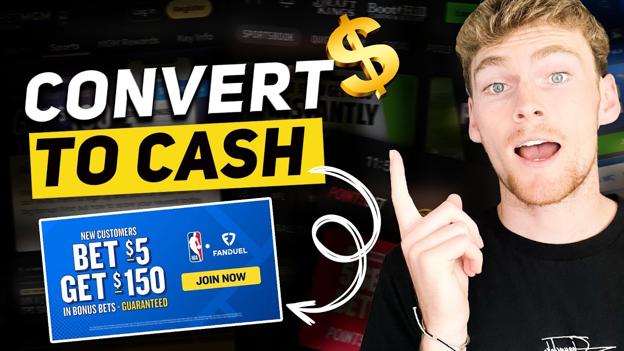How to Turn SportsBook Bonus Bets into CASH!