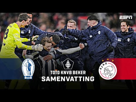 MEGASTUNT! 🤯 Amateurs HERCULES knikkeren AJAX uit de beker! | Samenvatting USV Hercules - Ajax