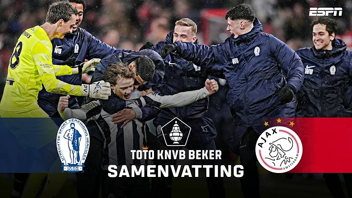 MEGASTUNT! 🤯 Amateurs HERCULES knikkeren AJAX uit de beker! | Samenvatting USV Hercules - Ajax