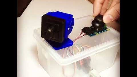 Servo Controlled Camera Gimble