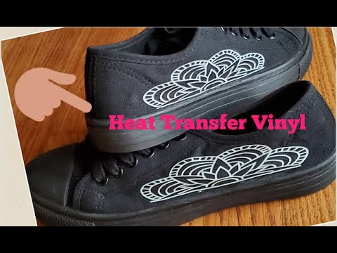Reflective HTV (Heat Transfer Vinyl) for sneakers 