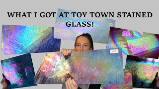 STAINED GLASS SHOPPING! *Everything I got at Toy Town Stained Glass.*