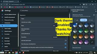 How to enable dark theme in adblock browser screenshot 3