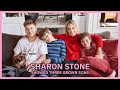 Sharon Stone Showed Three Grown Sons