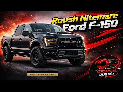 Yeni Roush Nitemare Ford F-150 Pickup ile Sizlerleyiz! New Roush Nitemare Ford F-150 Truck! 