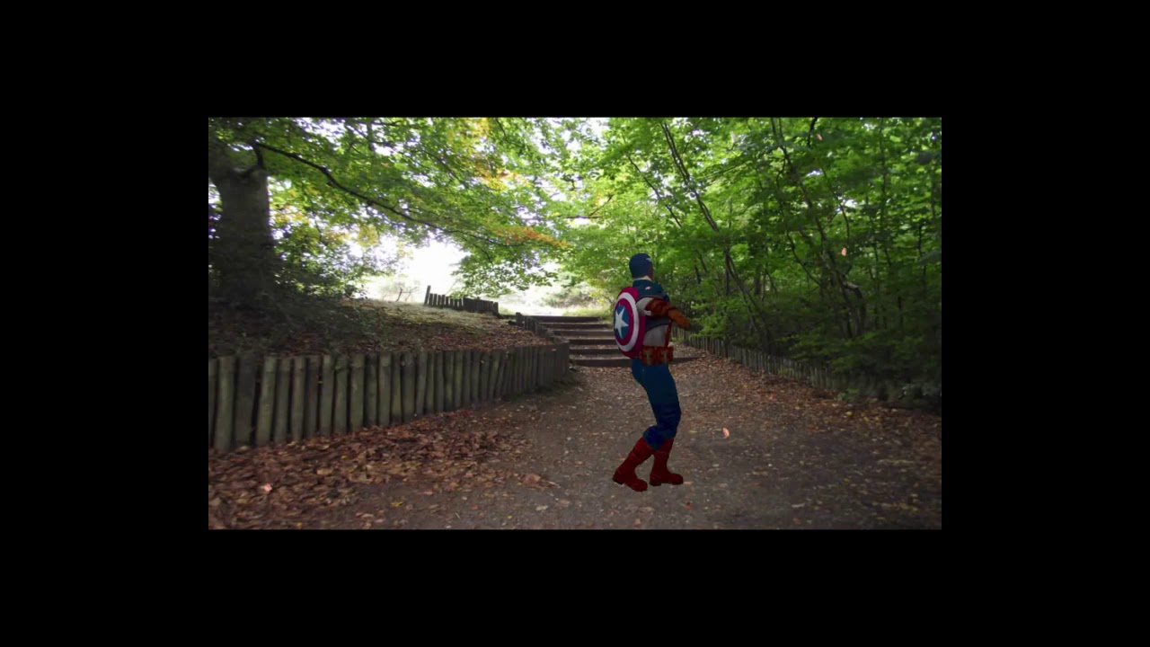 Captain Dancing Captain America DANCE - YouTube