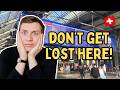 Navigating ZURICH HAUPTBAHNHOF Walkthrough Of Zurich Main Station How To Get To The Airport 