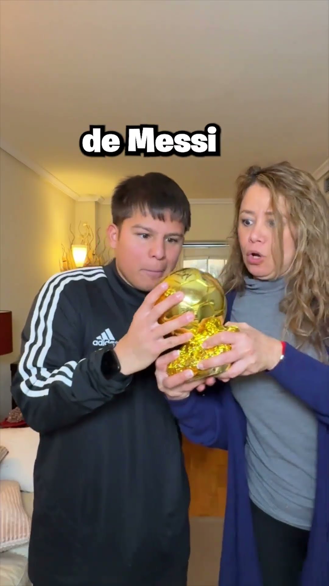 POV: Cuando Tu Madre Me Da Una Sorpresa (Jugadores Barcelona) ?? Paul Ferrer #Short