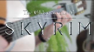 Video thumbnail of "The Elder Scrolls V: SKYRIM - Secunda (Classical Guitar cover by Lukasz Kapuscinski)"