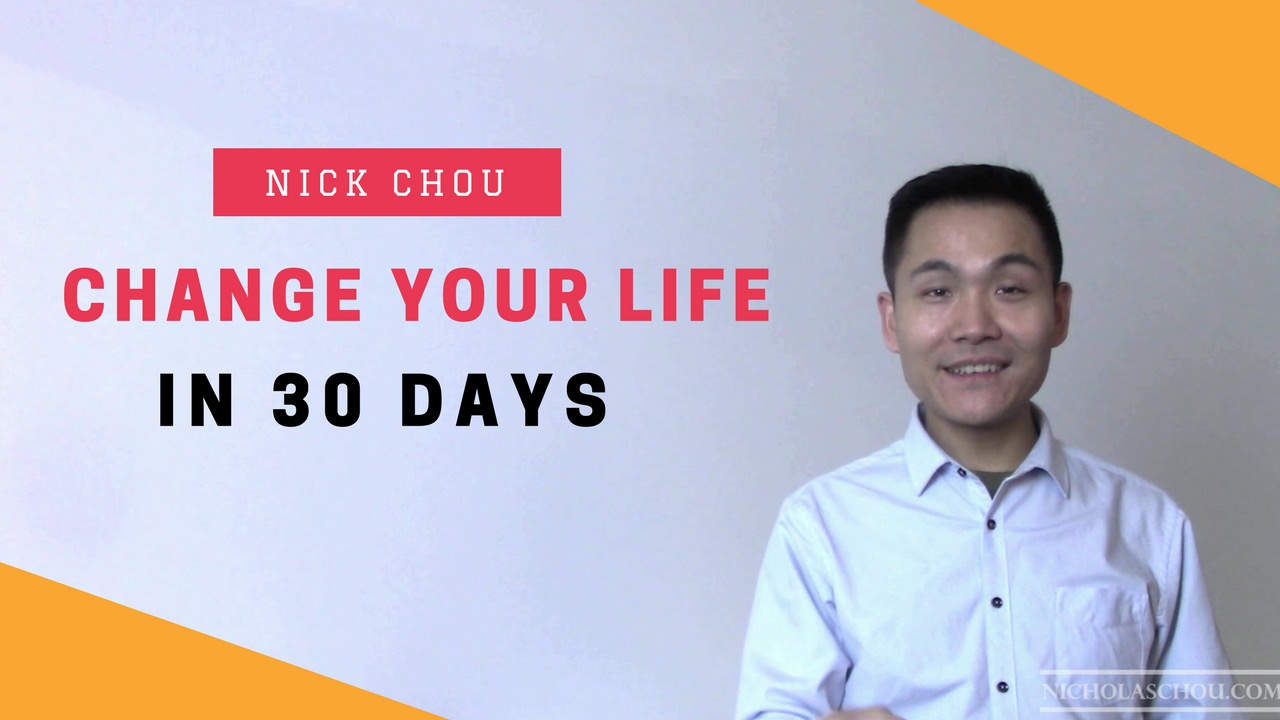 Change Your Life in 30 Days in 5 Simple Steps - YouTube