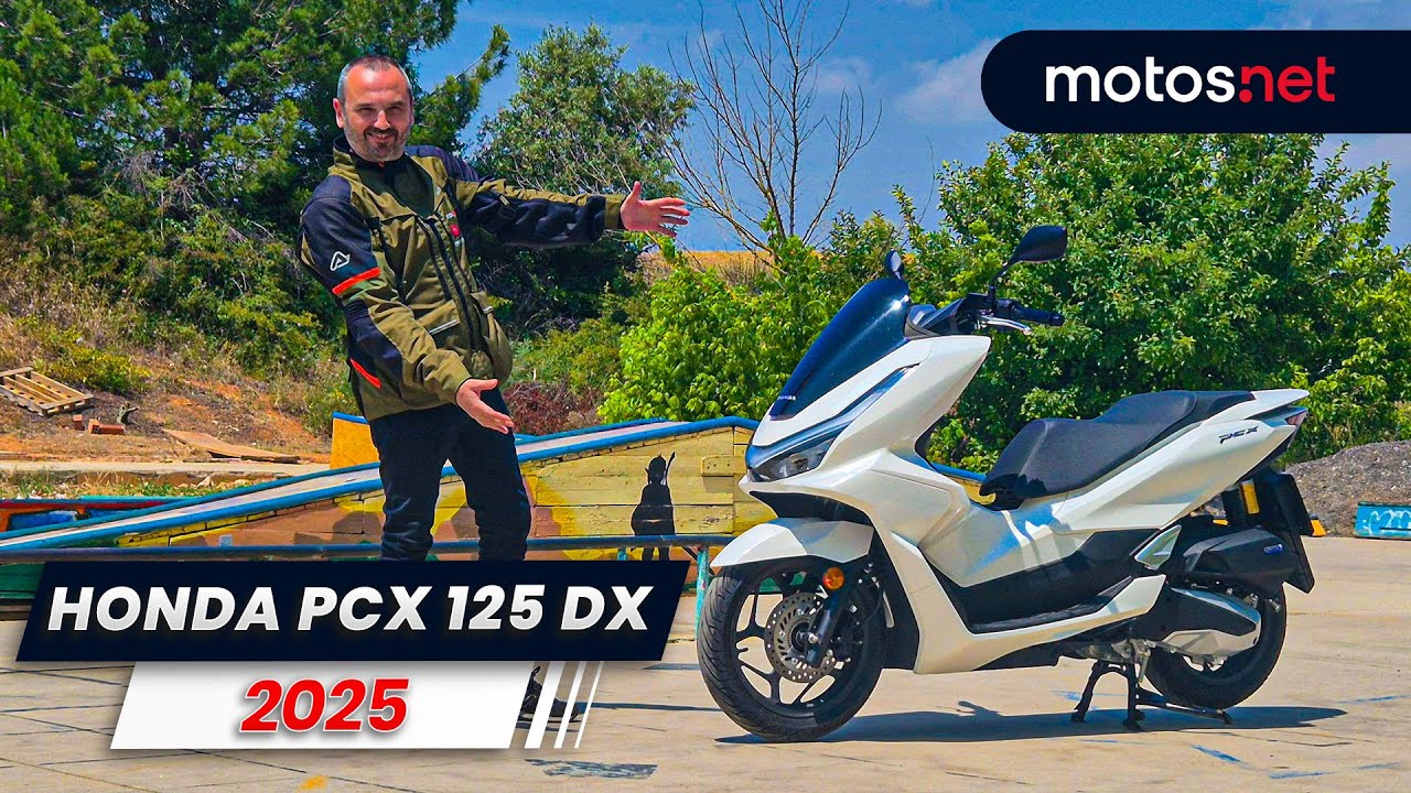 🛵 HONDA PCX 125 DX 2025 / Un #1 renovado / Prueba / Review / motos.net
