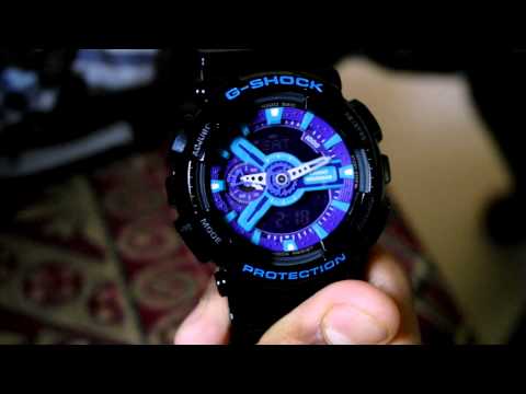 Casio G-Shock GA110HC-1A - Auto Time setup