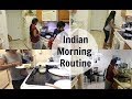 Indian Mom's Busy Morning Routine with One Year Old/Healthy Breakfast/Simple indian Lunch Routine