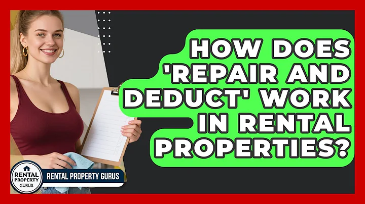 How Does 'Repair And Deduct' Work In Rental Properties? - Rental Property Gurus