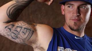 Tattoos tell the story of Dodgers catcher Yasmani Grandal 