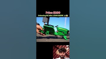 Unboxing RC Mini Tractor John Deere ✅😱