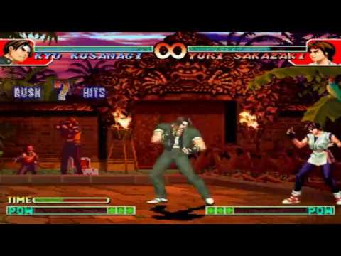 Kof 97 The king of fighters rom hack #fliperama #fliper #kof97 #kof94