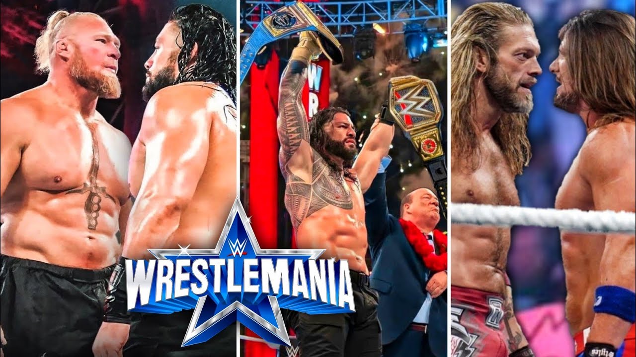 WWE WrestleMania 38 Highlights Roman Reigns Vs Brock Lesnar wwe-wrestlemania-38-highlights-roman-reigns-vs-brock-lesnar