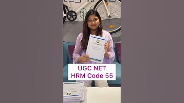 UGC NET HRM Code 55 Booklets