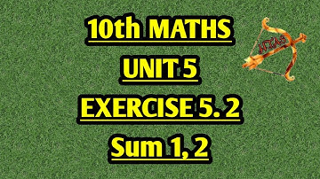 10th maths EXERCISE 5.2 sum 1,2 UNIT 5 english medium in tamil COORDINATE GEOMETRY