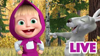 ماشا والدب 👱‍♀️ LIVE STREAM! 🧚🐰 !امزح فقط 🧚🐰 Masha and the Bear