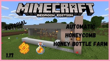 Minecraft Bedrock 1.17 Bee Farm