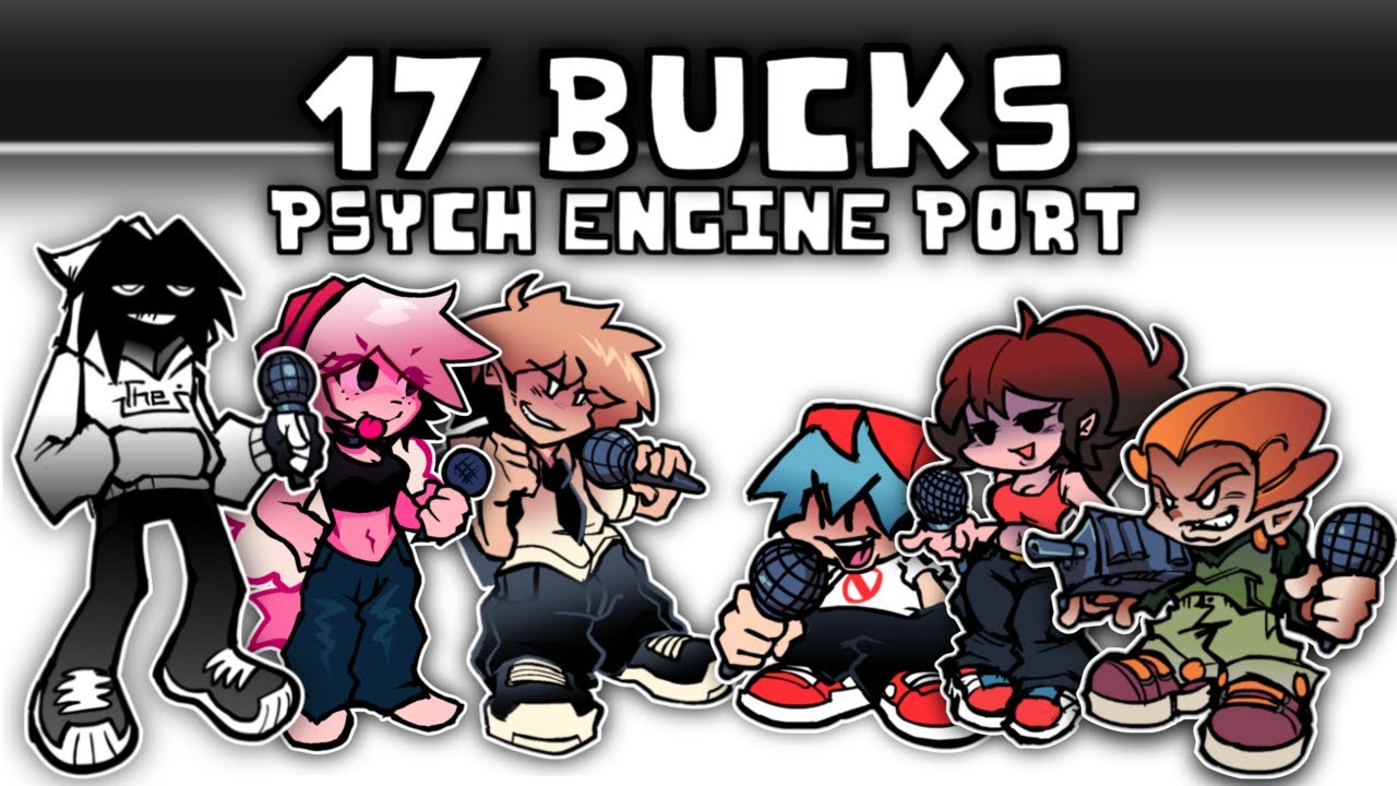 FNF 17bucks Full Android Port (Psych Engine) (Mexifloor v2) - YouTube