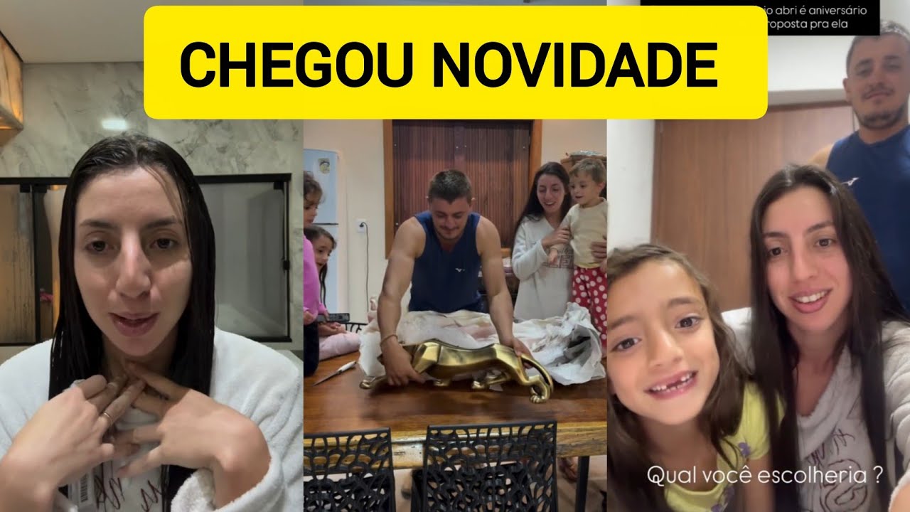 SARA KELLEN FICOU SURPRESA COM O QUE CHEGOU