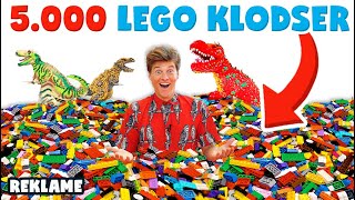 KUNSTVÆRK AF 5000 LEGO klodser! | Lakserytteren