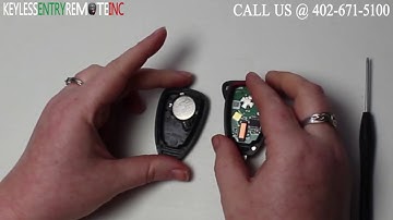 Dodge Durango Key Fob Battery Replacement Instructions (2004 - 2013) FCCID: OHT692427AA