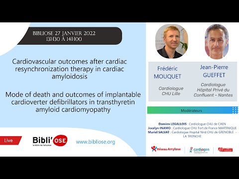 Bibli&rsquo;OSE : Résultats après resynchronisation de l&rsquo;amylose, GUEFFET JP; Fischer K_ESC Heart_34734471