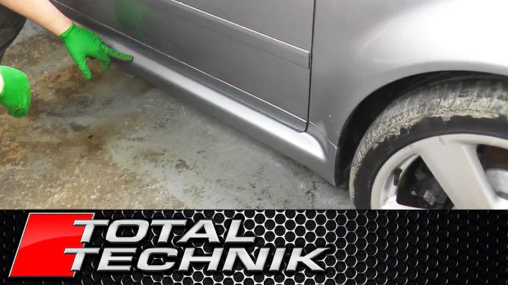 How to Remove Side Skirts - Audi A6 S6 RS6 - C5 - 1997-2005 - TOTAL TECHNIK