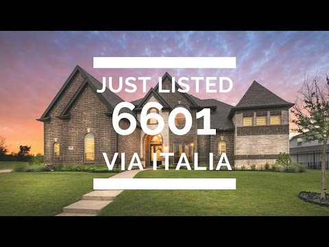 6601 Via Italia Dr, Flower Mound, TX home video tour